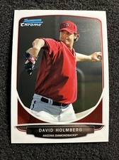 DAVID HOLMBERG #BCP168 2013 Bowman Chrome QTY Arizona Diamondbacks