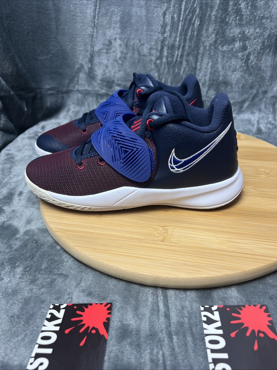 Size 4 (GS) - Nike Kyrie Flytrap 3 Low Obsidian Gym Red for  display picture 3