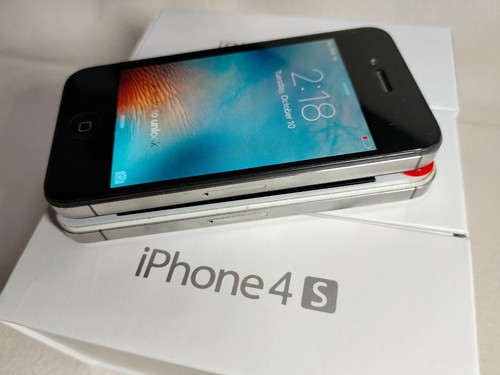 95%N ew Apple iPhone 4S 8/16/32/64GB Black/White UNLOCKED Fully UNLOCKED IOS 9 - Afbeelding 7 van 10
