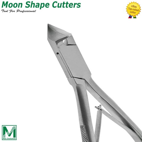 Chiropody Moon Shape Toe Nail Clipper Manicure Pedicure Thick Nail Cutter Tools - Picture 3 of 9