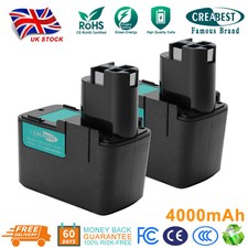 2x 7.2V Ni-MH Battery For Bosch GNS GUS 7,2 V DDR50 PSR GBM GSR 7.2VES-2 4000mAH