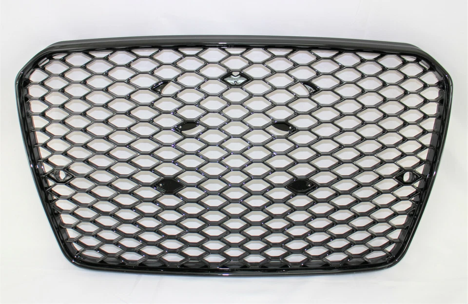 RS5 style front bumper cover grille valance facelift kit fits 2013-17 A5 S5  Foto 4 de 4