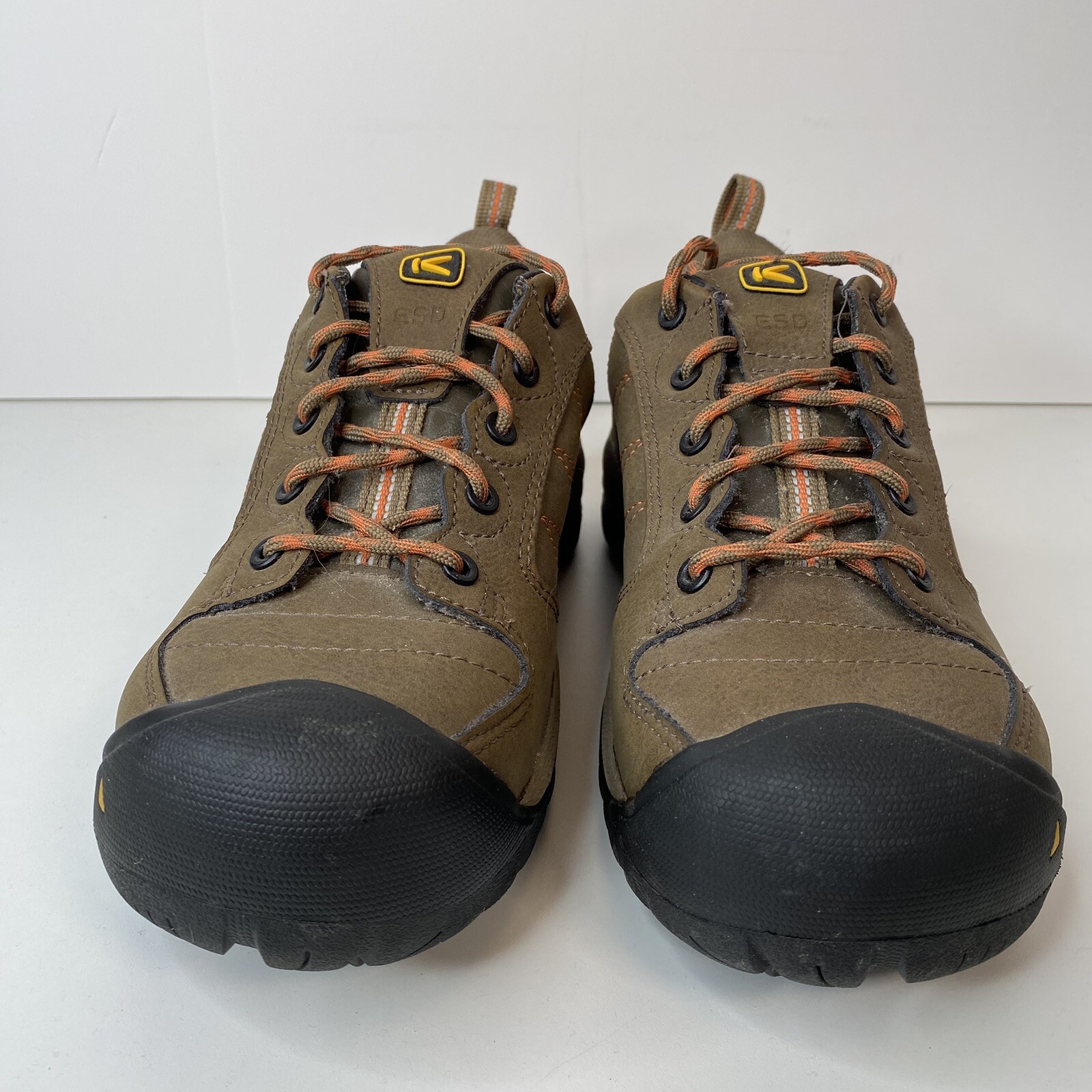 KEEN Stivali Punta Acciaio Donna 10 Marrone Mesa ESD Cascade Scarpe da Lavoro Escursionismo