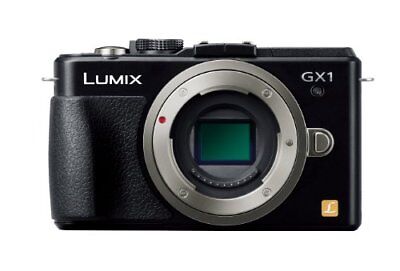 Panasonic Mirrorless SLR Camera Lumix GX1 Body 16.0MP Esprit Black  DMC-GX1-K | eBay