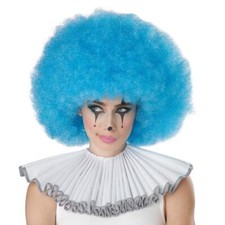 Jumbo Afro Wig Clown Disco Fancy Dress Up Halloween Costume Accessory 4 COLORS