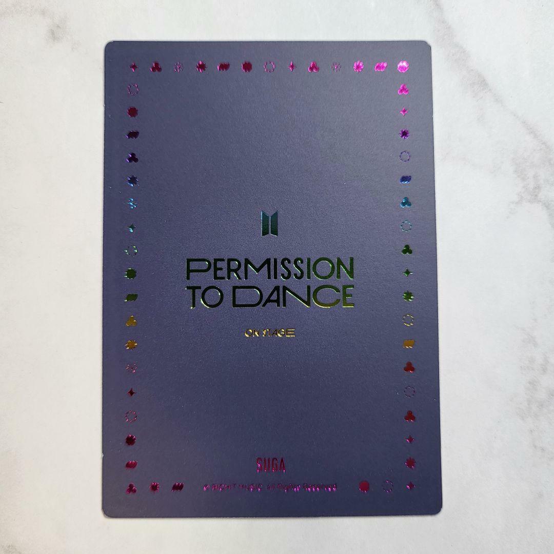 BTS PTD Permission To Dance On Stage SEOUL Special Photocard Photo