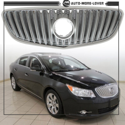 For 2010 2011 2012 2013 Buick Lacrosse Front Upper Bumper Grille Grill Chrome