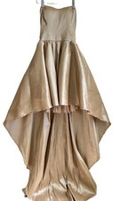 Windsor Tan Gold Prom Party Dress Women’s Size Medium