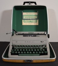 1953 Royal Quiet De Luxe Working Vintage Portable Typewriter Case & Manual thumbnail