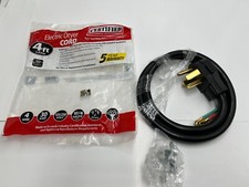 Certified Appliances 4FT Electric 90-2020 4-wire Dryer Cord 30 Amps 125/250V