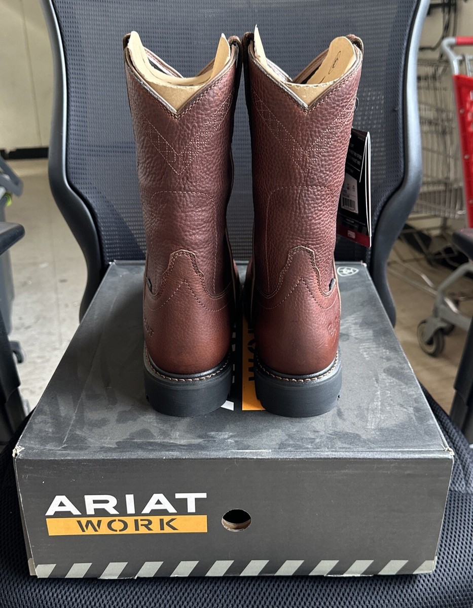 Ariat Men\'s 10002385 Sierra H2O Waterproof Soft Toe Work Boot Brown Size 13D Shop Brown Mens Ariat Sierra 10 Inch Electrical Hazard Soft  main image 2