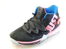 Nike Kyrie Irving 5 Just Do It Black Volt Pink Basketball Youth Size 5Y FREE S H