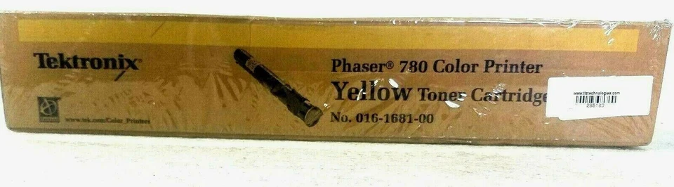 Tekronix Yellow Toner Cartridge 016-1681-00 for Xerox Phaser 780 Series Printer - Image 2 of 4