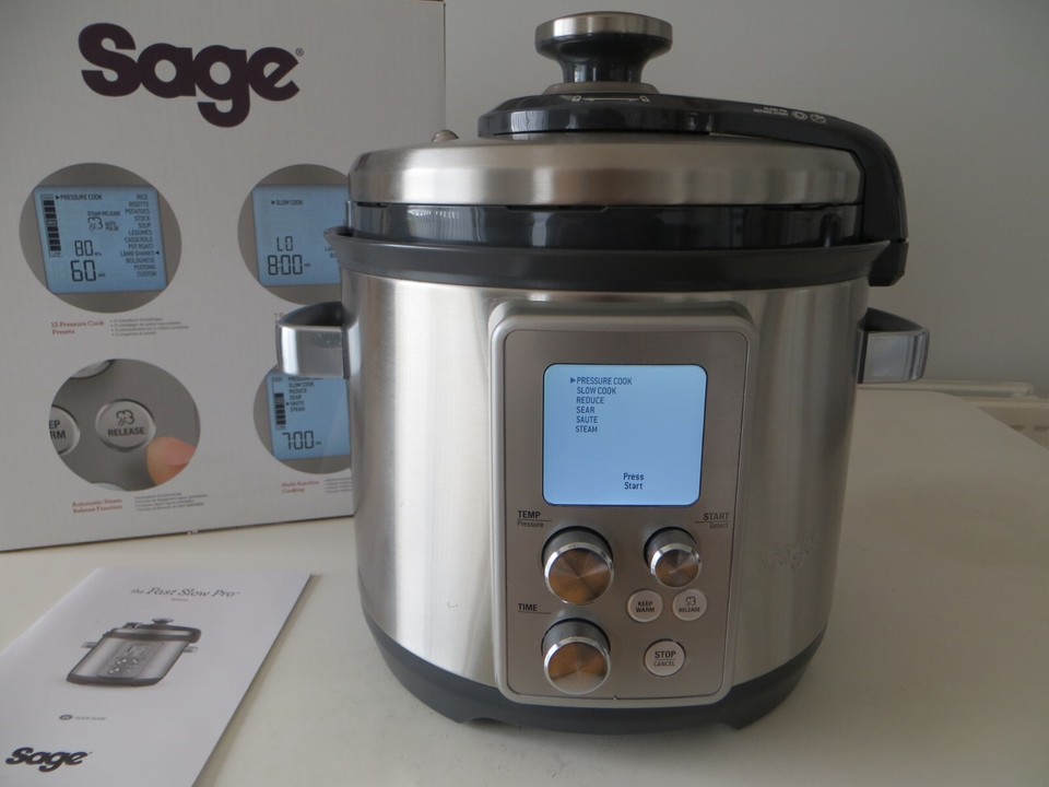Sage Pressure Cooker, BPR700BSSUKM Multi Function eBay