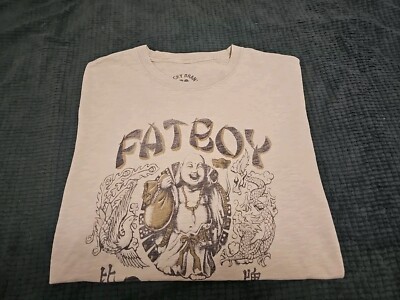 Lucky Brand FAT BOY Casinos Pai-Gow ''Fortunes Made Here'' Tshirt SZ Small 