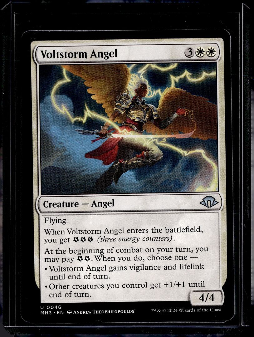 Voltstorm Angel - 46 - MH3 - NM - MTG Magic the Gathering | eBay Voltstorm Angel - 46 - MH3 - NM - MTG Magic the Gathering | eBay