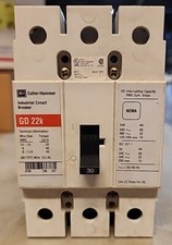 Cutler-Hammer Industrial Circuit Breaker 30A GD 22k 480V