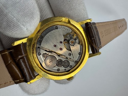 Vintage USSR Soviet Wacth Poljot Cal.2209 Gold Plated Case AU20 Slim Case - Picture 12 of 13