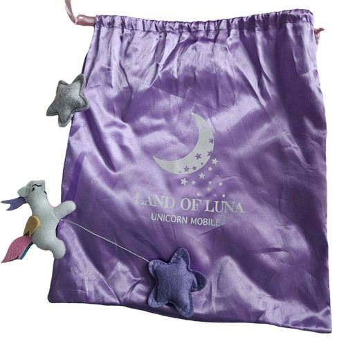Land Of Luna Unicorn Mobile Nursery Decor Stars Clouds Purple Plushy Celestial - Picture 7 of 9