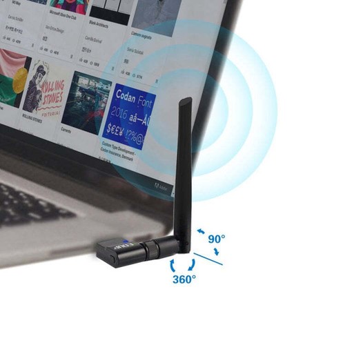 EDUP EP-AC1635 600Mbps Dual Band Wireless 11AC USB Ethernet Adapter 2dBi Antenna - 第 10/10 張圖片