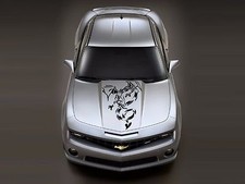 Tribal Camo Dragon Vinyl Decal Hood Reflective Sticker Car Van Truck Vehicle Suv