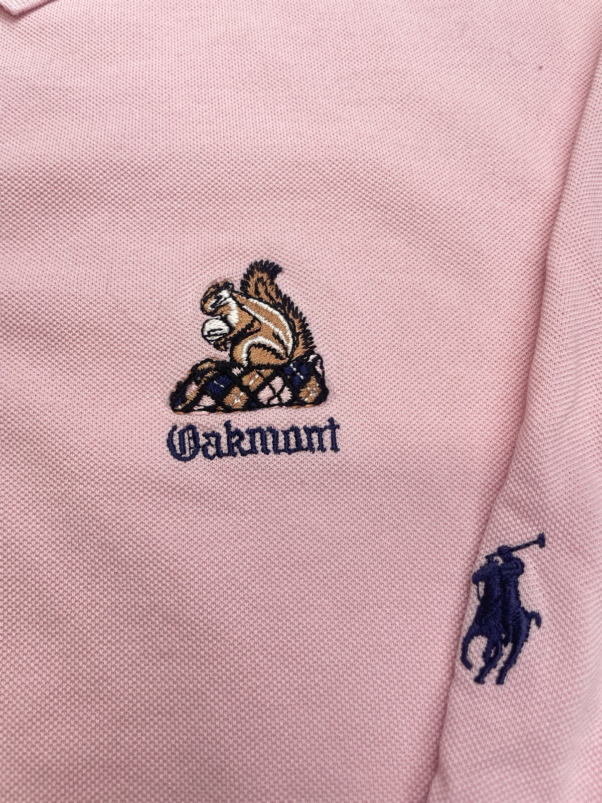 PONY Polo Golf Ralph Lauren Camicia Uomo XL Rosa US Open Oakmont Major Championship