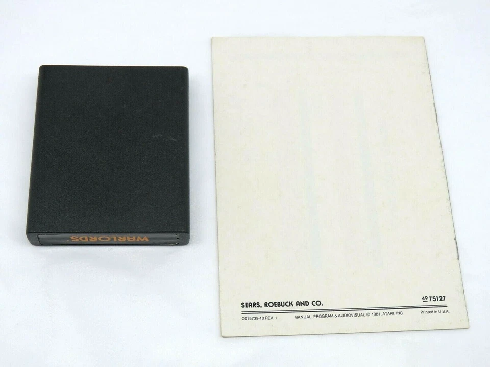Warlords (Atari 2600, 1981) Variant TELE-GAMES (Cartridge & Manual) NTSC #2 - Image 2 of 4