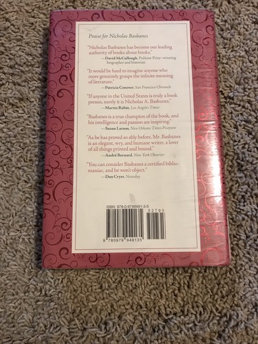 BASBANES ABOUT THE AUTHOR 2010 1ST ED HC/DJ Former Library Stamp FAMOUS WRITERS - Picture 2 of 12