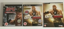 UFC Undisputed 2009 & 2010 PS3 PAL Bundle Complete with Manuals & Mini Guide