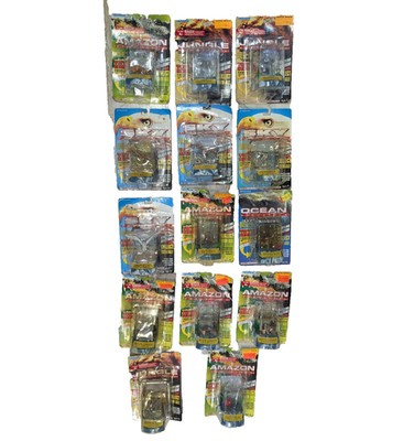Vintage 1993  Trendmasters Jungle Sky Amazon Ocean Predators Set of 14
