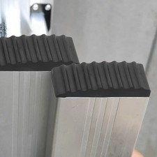 Rutschfeste Leiterf&uuml;&szlig;e Gummi Schutzkrallen Boden Kratzerschutz