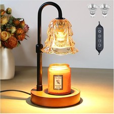 Candle Warmer Lamp, Adjustable Glass Lamp Can...