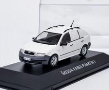 Skoda Fabia Praktik (2002) weiß + Plexiglasb...
