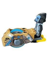 LEGO Chima 70109 Gorzan Speedorz w/ Ripcord Minifigure Incomplete 