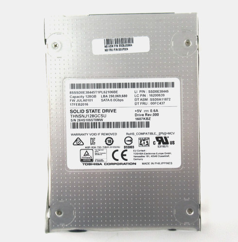 128GB SATA-III 2,5" 7mm 6Gb/s SSD - 00UP024