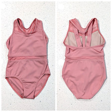 GREAT Balera Gymnastics Dance Leotard IC Child Small STRAPPY Coral SALMON Pink