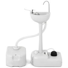 Yitamotor Portable Sink 17L Camping Hand Washing Station 24L Sewage Tank Wheels