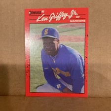 1990 Donruss Ken Griffey Jr #365 Seattle Mariners Base Set MLB Baseball Card