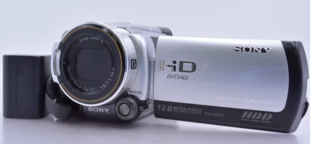 SONY Handycam HDR-XR500V (シルバー) ビデオカメラ 【公式通販】 SONY Handycam HDR-XR500V (シルバー) ビデオカメラ 【公式通販】
