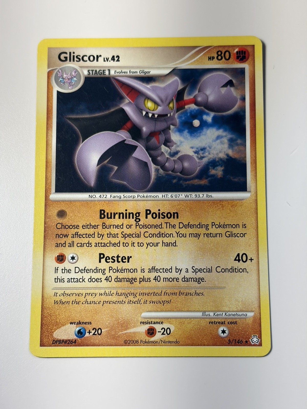 Gliscor - (DP Legends Awakened) 005/146 Deck Exclusives Regular