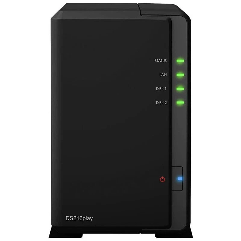 Synology DS216play Leergehäuse – Ansicht 2