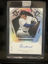 Panini Flawless 2025 Shadow Signatures Roman Anthony Boston Red Sox Auto /25
