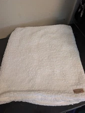 Koolaburra by Ugg ONE REPLACEMENT King Fleece Sherpa Shearling White Pillowcase