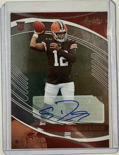 2025 Panini Absolute Shedeur Sanders Base (RAW)
