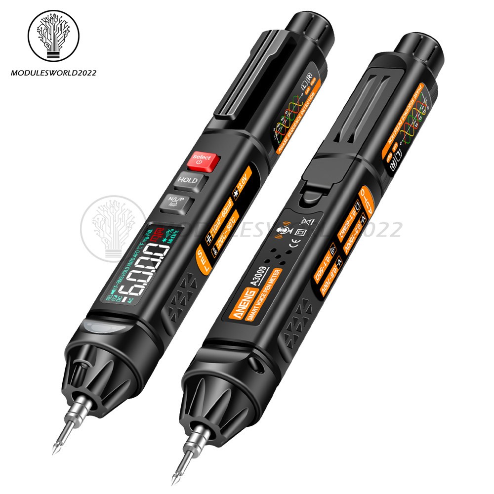 Aneng A3009 Mini Digital Multimeter Pen Smart Voice | Ubuy