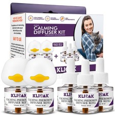 Cat Calming Diffuser 5 Pack Includes 2 Diffusers Machines 3 Refills Pheromo...