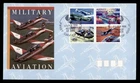 DR WHO 1996 AUSTRALIA FDC MILITARY AVIATION BLOCK R66825