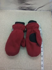 Broner Red Fleece and Thinsulate Water Proof M/L Winter Mittens