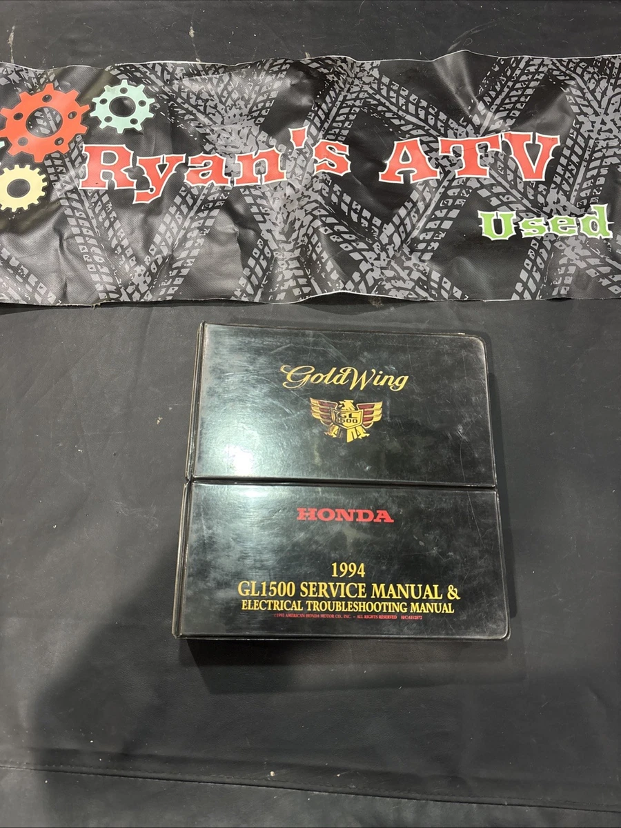Goldwing 1500 GL1500 Honda Repair Motorcycle Manuals and
