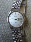 Vintage Seiko SQ Quartz 7546-8060 Day/Date - Sept 1977 - Working - Original